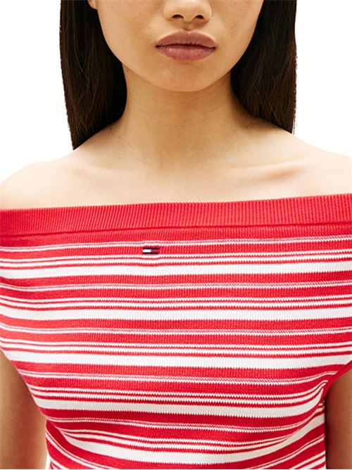 Pullover spalle scoperte Tommy Jeans | DW0DW22313XK3